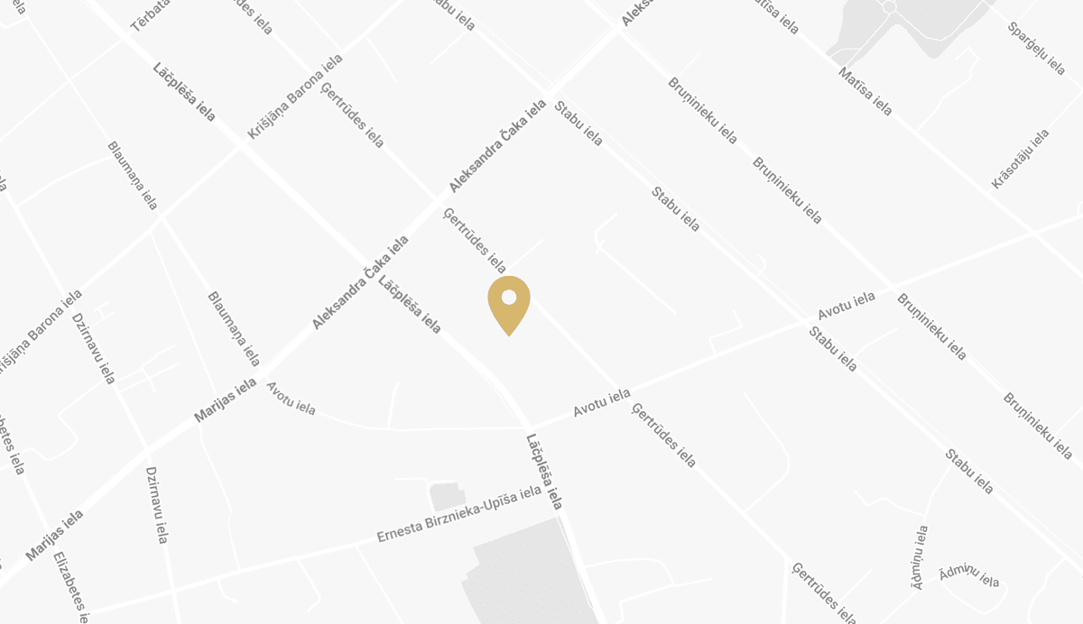 MigDent zobārstniecības klīnikas atrašanās vietas karte